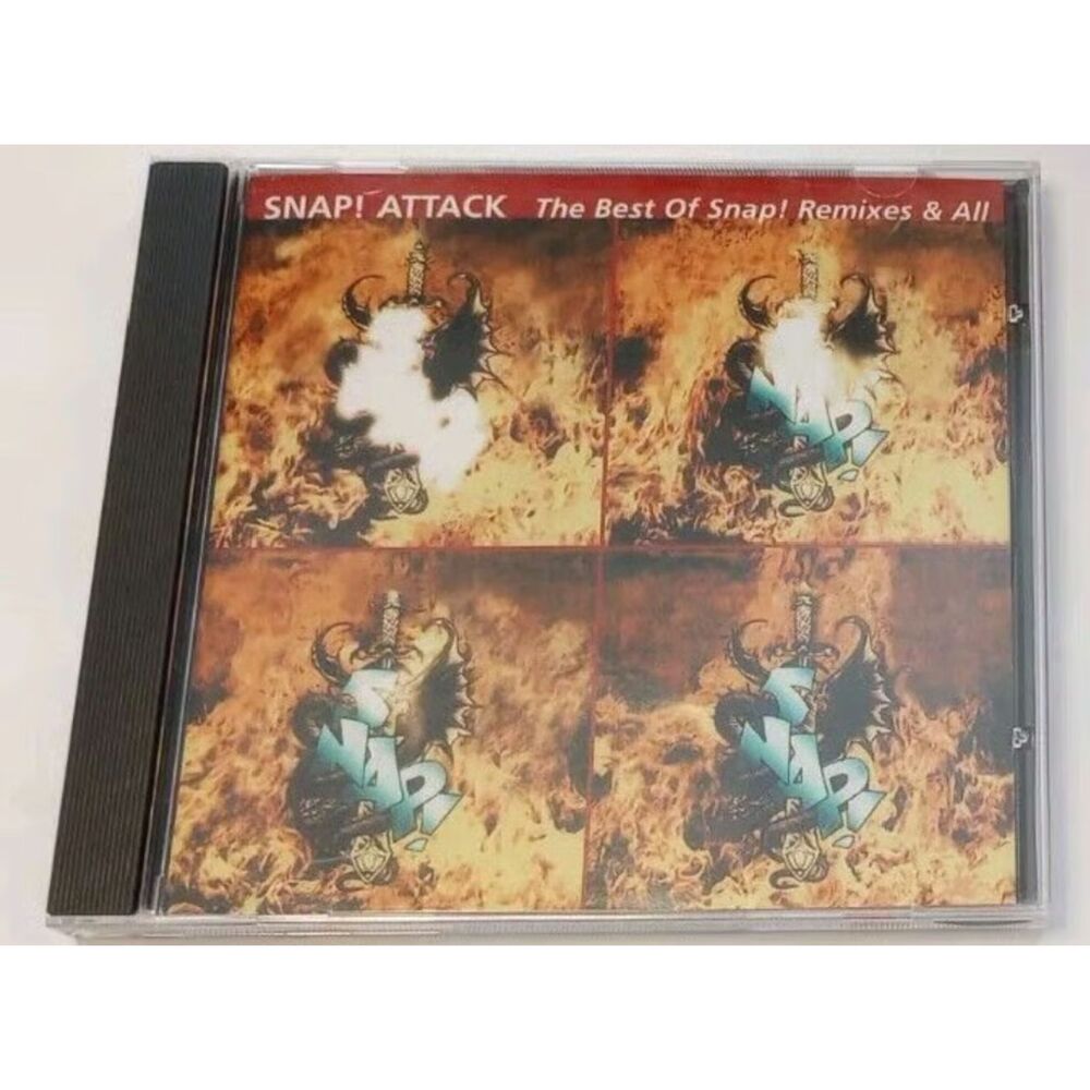 Snap! Attack The Best of Snap! Remixes & All CD Music (Tracks: 12) 1997 Used